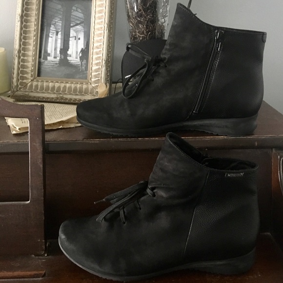 Mephisto Leather + Suede Fluma Boots - 7 France - Picture 2 of 8